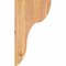 Ekena Millwork Carmel Smooth Corbel, Western Red Cedar, 3 1/2"W x 10"D x 18"H COR04X10X18CAR00SWR - alternate 3